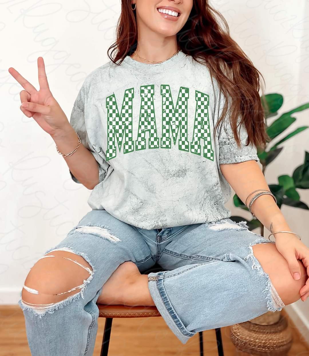 Mama Checkered Font