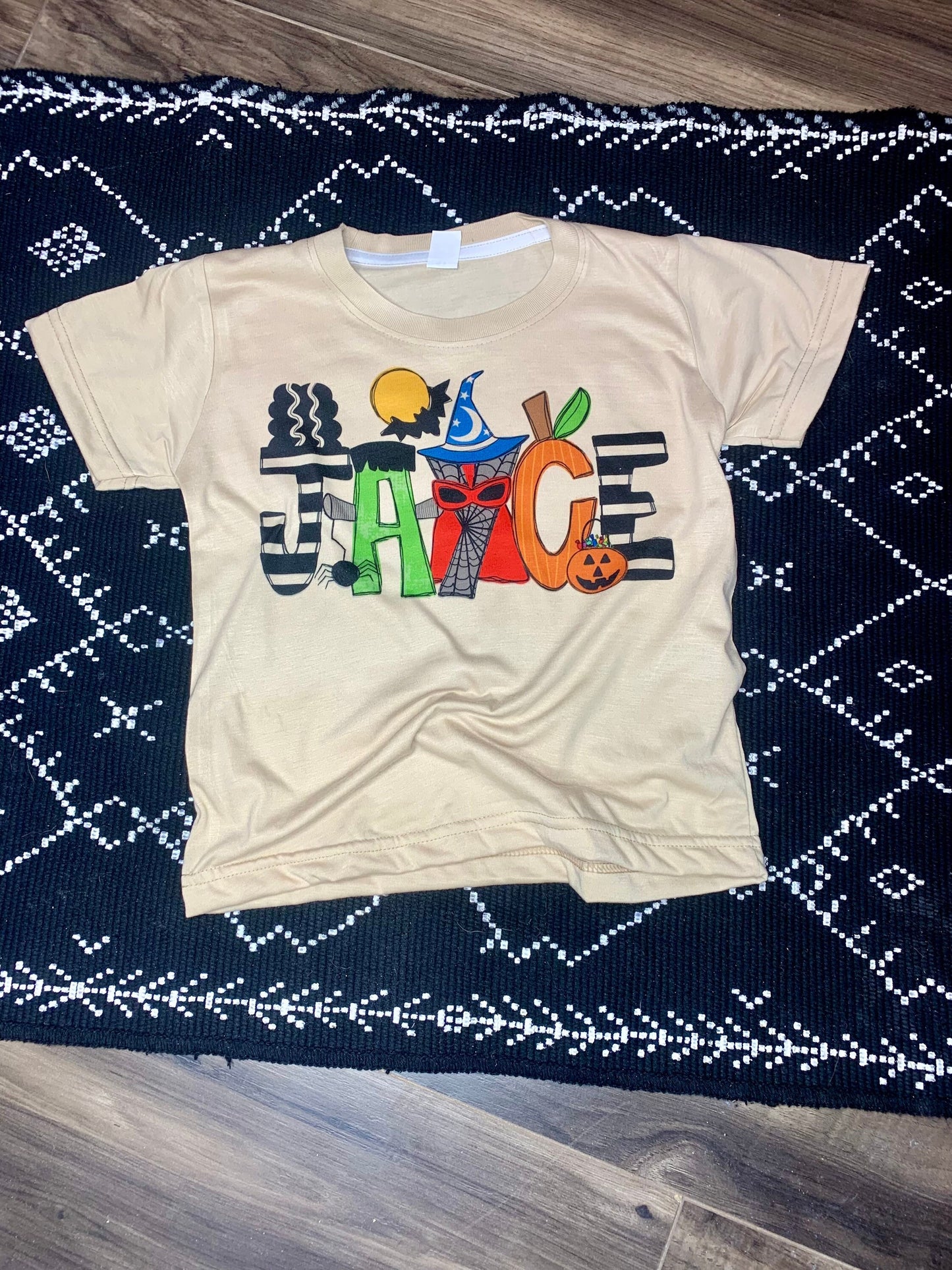 Halloween Theme Name Tee