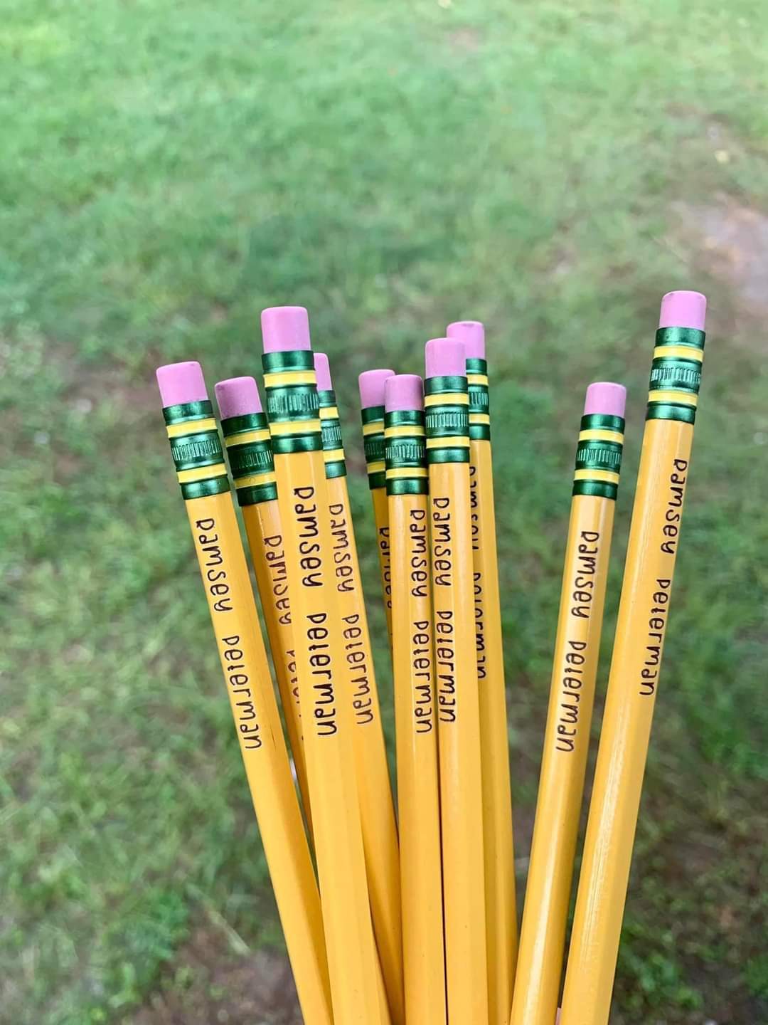 Engraved Pencils