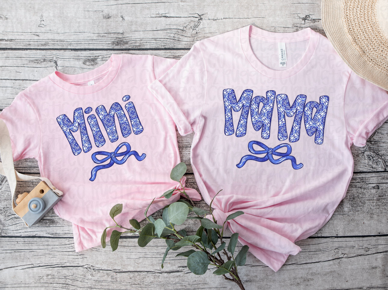 Mama/Mini Bow Tee