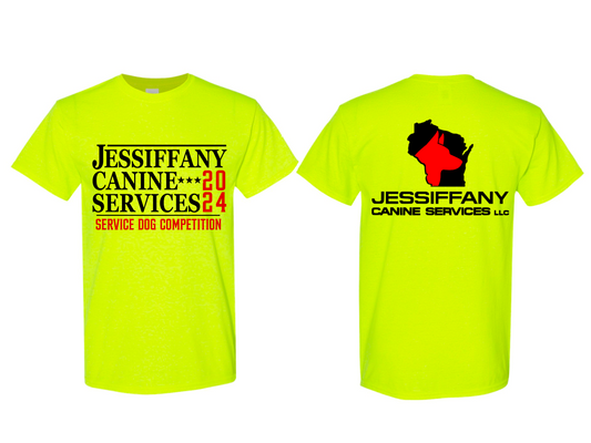 Jessiffany Service Dog Competition Tee