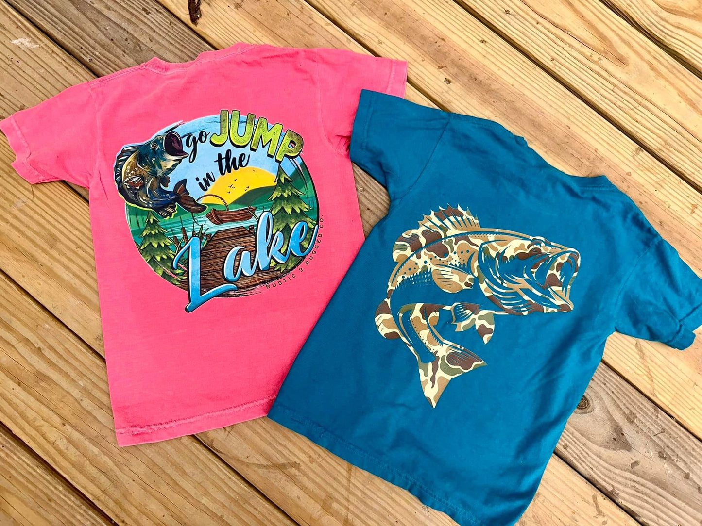 Old Camo Fish R2R Tee