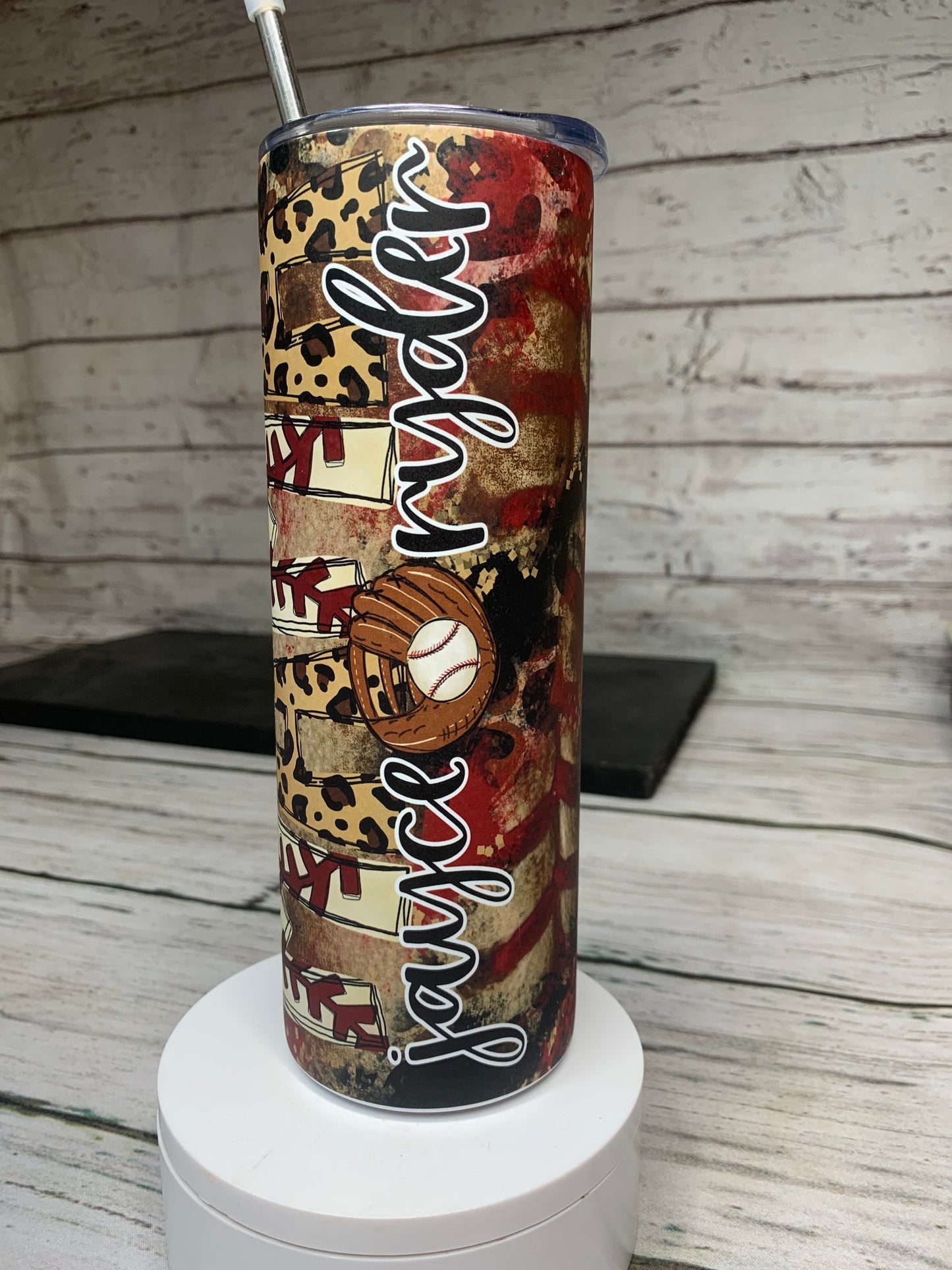 Mama Baseball Tumbler