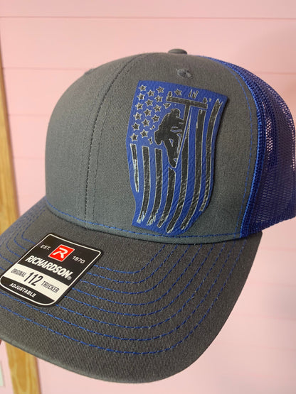 American Flag Lineman Hat