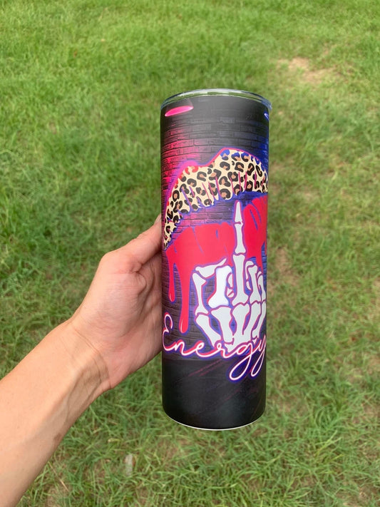 Bad Ass B*tch Energy Matte Tumbler